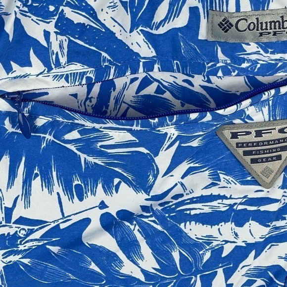 Columbia PFG Clearwater Shores Omni-Shade UPF 50 Swim Trunk Blue Size XXL - Picture 3 of 10